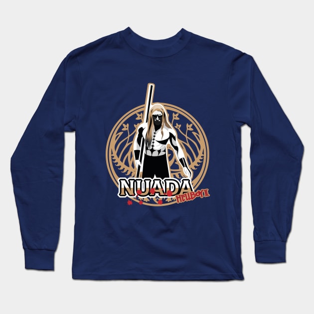 Nuada from Hellboy 2 Long Sleeve T-Shirt by Bastet019